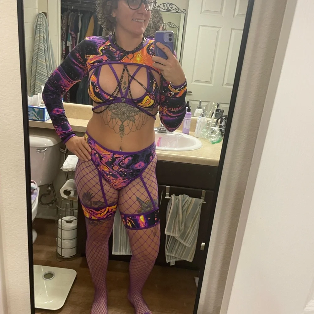 Rolita Couture iHeartRaves full festival rave outfit - Picture 3 of 5